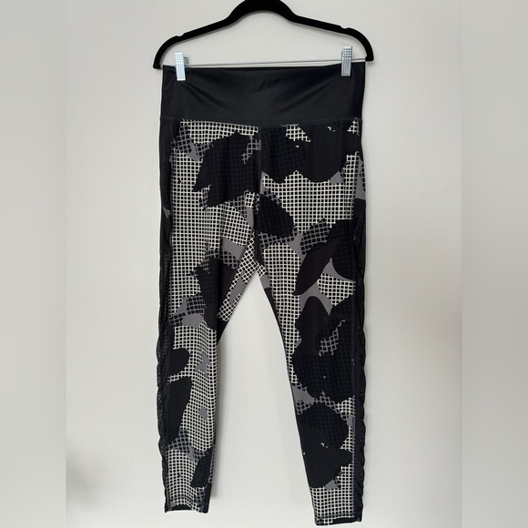 Adidas Training Mono Camo Printed Leggings - Picture 6 of 7